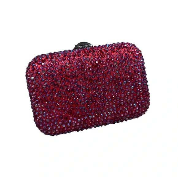Olga Berg Casey Hot Fix Crystal Clutch - Picture 6 of 8